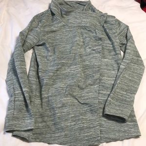 Danskin Grey Athleisure Sweatshirt